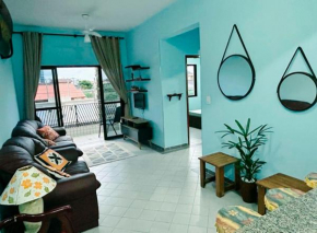 Ap beira-mar com wi-fi e garagem